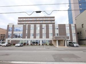 都市型施設の外観