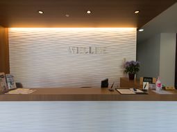 モダンなフロントカウンター