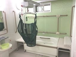 整備された清潔な浴室