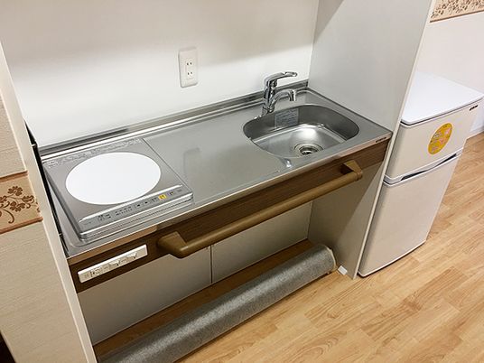 清潔で機能的な洗面台