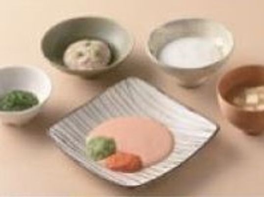 バランスの取れた料理