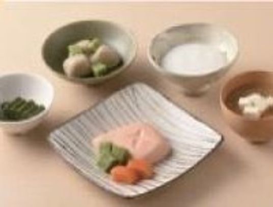 バランスの取れた一食