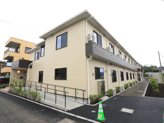 清潔感ある外観の建物