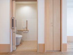 清潔感のあるトイレ空間
