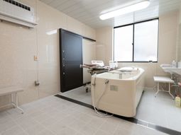 機能的な浴室設備