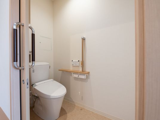 清潔なトイレスペース