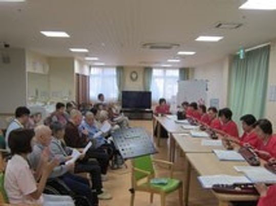 集団でのアクティビティ会場