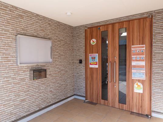 アットホームなエントランス