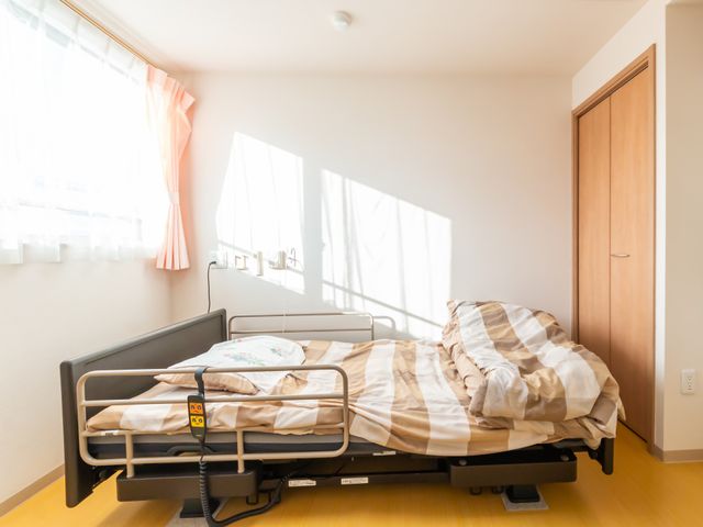 居室の清掃状態 居室 清潔で整った居室を維持し、入居者へ心地良い空間を提供する大切なお仕事です。