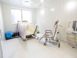 リラックス可能な浴室
