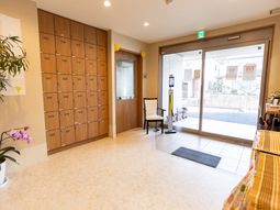 入口に位置する部屋