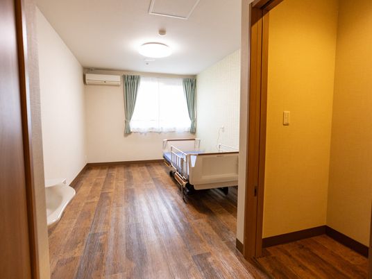 自然光が入る居室