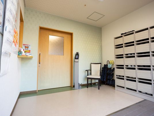 居心地の良いエントランス