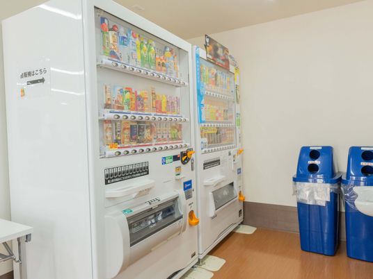 施設の自動販売機
