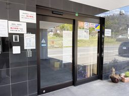 ゆったり通れる入口