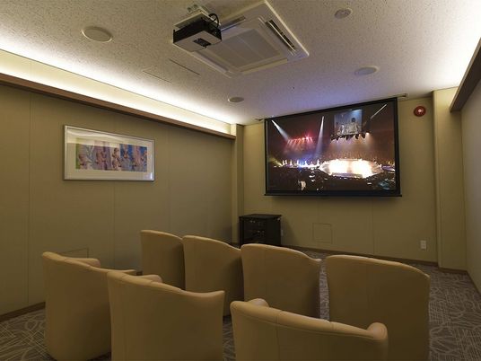 リラックス空間のシアタールーム