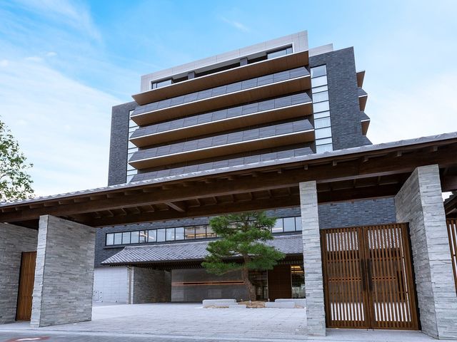 現代的な建築の外観 外観 現代的なデザインが特徴の外観です。働くスタッフにも安らぎを提供する、心地良い環境が整っています。