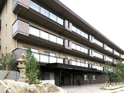 清潔感ある施設の外観