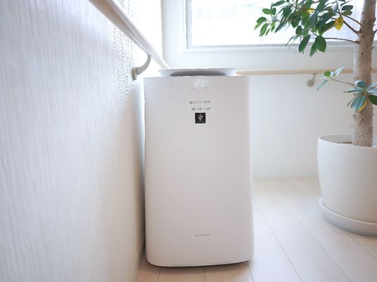 エアコンの設置された部屋