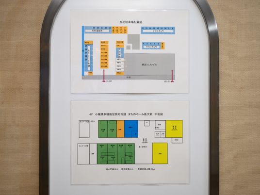 施設の案内図掲示