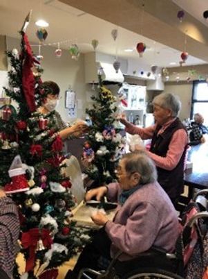 クリスマスツリーの装飾