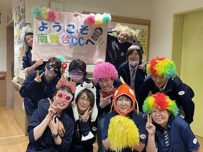 楽しい仲間との一コマ