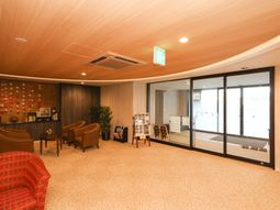 ゆったり快適なロビー空間