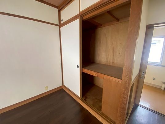 収納付きの居室