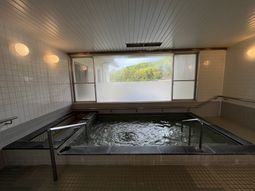 広々とした浴室