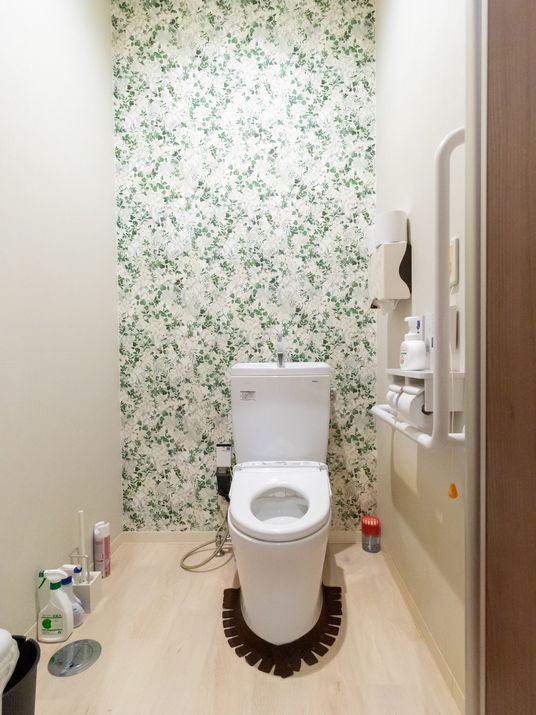 清潔なトイレスペース