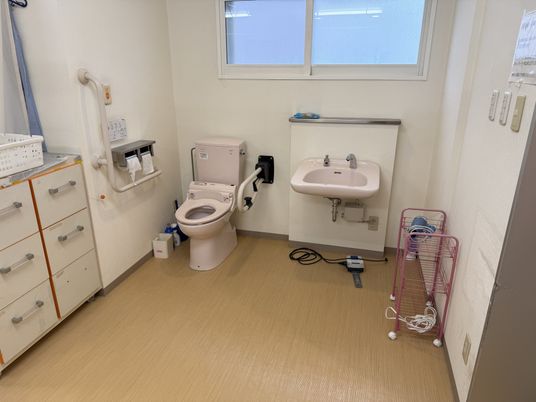 快適なトイレと洗面