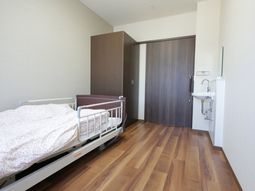 清潔な居室の一角