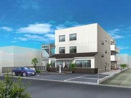 清潔感のある建物エントランス