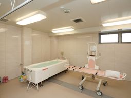清潔感ある浴室設備