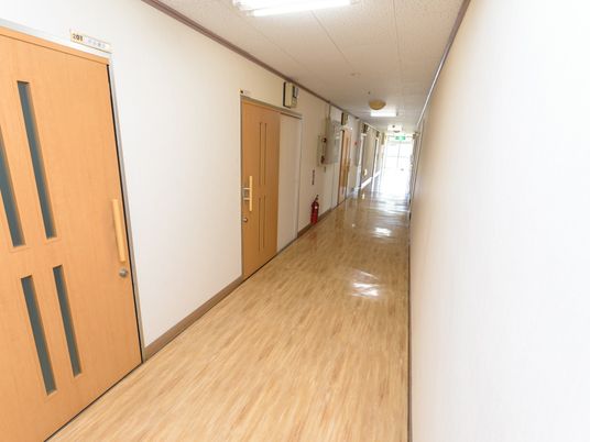 綺麗な廊下の風景