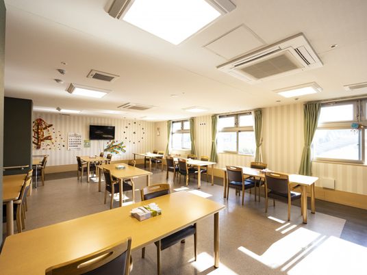 充実したダイニング施設