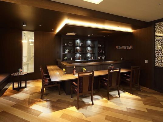 暖かみのある共有スペース