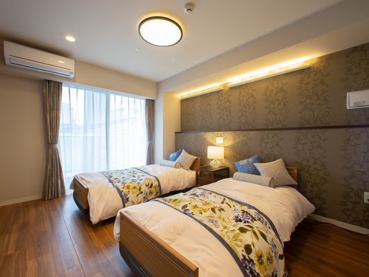 快適なツインの居室