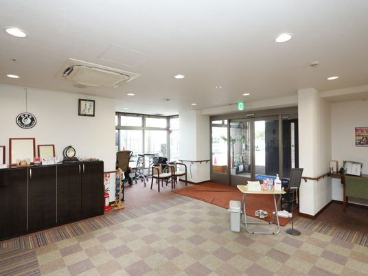 快適なエントランス空間