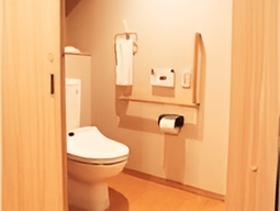 清潔感のあるトイレ空間