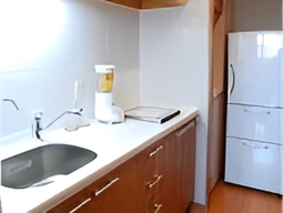 清潔なキッチン一角