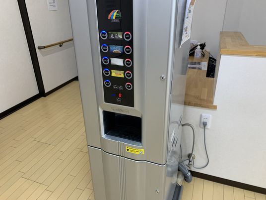 自動販売機がある場所