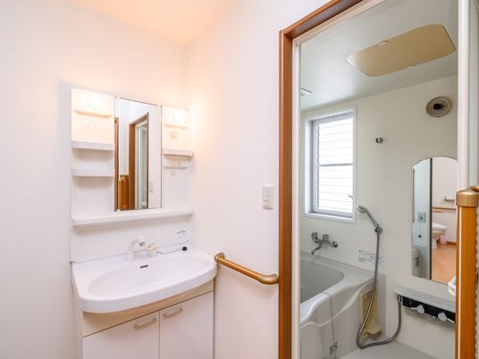 清潔感ある洗面所