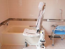 バリアフリー浴室設備