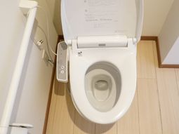 清潔感のあるトイレ空間