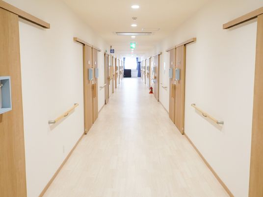 清潔な廊下の様子