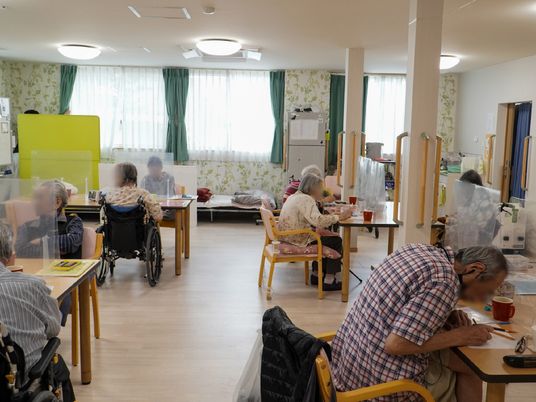 利用者が集う居室の様子