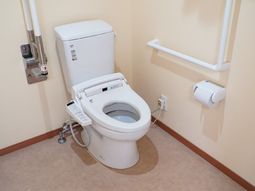 清潔なトイレの様子