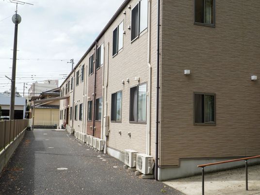 清潔な建物の外観