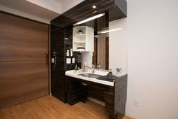 モダンな洗面台